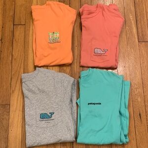 Vineyard Vines and Patagonia T Shirts